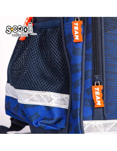 SC2129,Ghiozdan ergonomic BASKETBALL, 40.5x29x13.5 cm - S-COOL