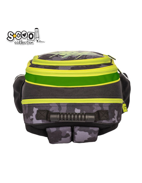 SC2130,Ghiozdan ergonomic AIR FORCE, 40.5x29x13.5 cm - S-COOL SC2130,Ghiozdan ergonomic AIR FORCE, 40.5x29x13.5 cm - S-COOL