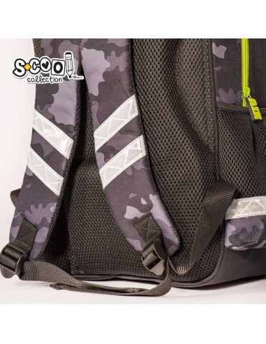 SC2130,Ghiozdan ergonomic AIR FORCE, 40.5x29x13.5 cm - S-COOL SC2130,Ghiozdan ergonomic AIR FORCE, 40.5x29x13.5 cm - S-COOL