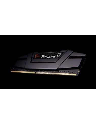 F4-3200C16S-16GVK,Memorie DDR G.Skill - gaming "Ripjaws V" DDR4 16GB frecventa 3200 MHz, 1 modul, radiator, latenta CL16, "F4-32