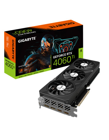 N406TGAMING OC-8GD,Placa video Gigabyte nVidia GeForce RTX 4060 Ti Gaming OC 8GB, GDDR6, 128bit