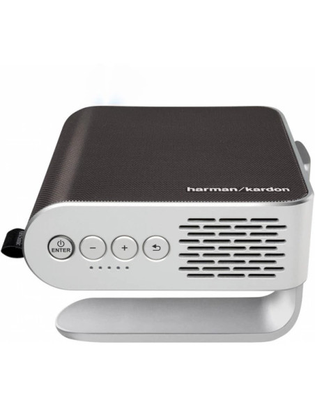 M1+,Proiector VIEWSONIC M1+, lampa LED, 300 lumeni, rezolutie FWVGA (854 x 480), contrast 120.000: 1, HDMI, WiFi, USB 2.0, USB T