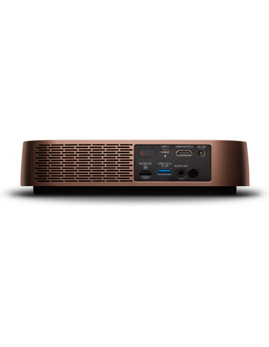 M2,Proiector VIEWSONIC, lampa LED, 1200 LED lumeni, rezolutie Full HD (1920 x 1080), contrast 3.000.000: 1, HDMI, WiFi, USB 2.0