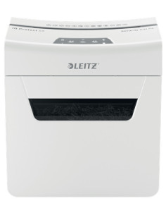 80900000,Distrugator manual documente Leitz IQ Protect 6X, 6 coli, P4, cross-cut (tip confeti), cos 10 litri, alb, Leitz "880900 2