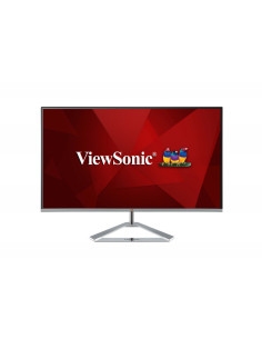 VX2476-SMH,Monitor Viewsonic VX Series VX2476-SMH, 60,5 cm (23.8"), 1920 x 1080 Pixel, Full HD, LED, 4 ms, Negru, Argint