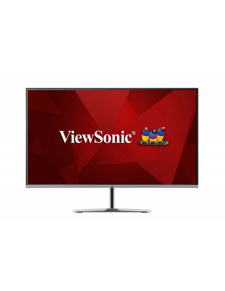 VX2476-SMH,Monitor Viewsonic VX Series VX2476-SMH, 60,5 cm (23.8"), 1920 x 1080 Pixel, Full HD, LED, 4 ms, Negru, Argint