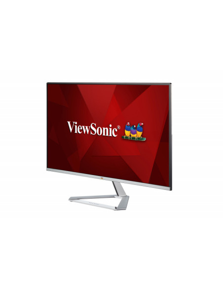 VX2476-SMH,Monitor Viewsonic VX Series VX2476-SMH, 60,5 cm (23.8"), 1920 x 1080 Pixel, Full HD, LED, 4 ms, Negru, Argint