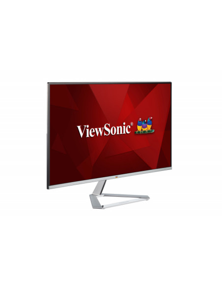 VX2476-SMH,Monitor Viewsonic VX Series VX2476-SMH, 60,5 cm (23.8"), 1920 x 1080 Pixel, Full HD, LED, 4 ms, Negru, Argint