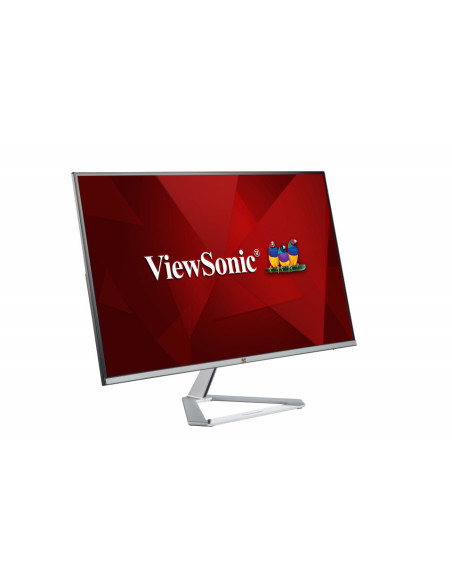 VX2476-SMH,Monitor Viewsonic VX Series VX2476-SMH, 60,5 cm (23.8"), 1920 x 1080 Pixel, Full HD, LED, 4 ms, Negru, Argint