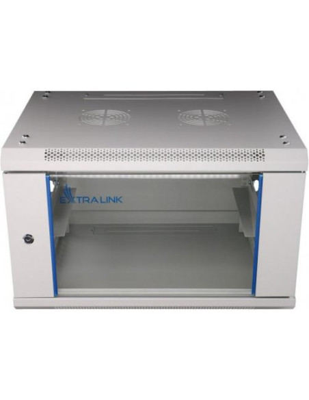 EX.8567,Rack Extralink EX.8567 wall-mounted, 19inch, 6U, 600x600mm, Grey