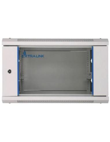 EX.8567,Rack Extralink EX.8567 wall-mounted, 19inch, 6U, 600x600mm, Grey