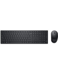 580-AKGB,Kit Wireless Tastatura Dell KM3322W, Layout RO, USB, Black + Mouse Optic, USB, Negru