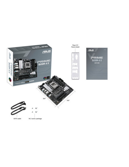 PRIME B650M-A II,Placa de baza ASUS PRIME B650M-A II, AMD B650, Socket AM5, mATX
