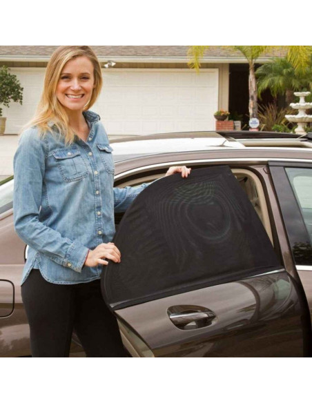 UP-bj_5322,Set 2 bucati parasolar auto BabyJem Sun Shade Cover (Model: 82x50 cm)