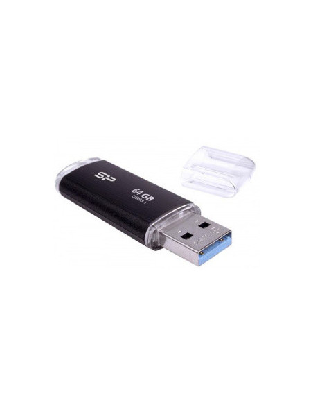 USB Flash Drive SP, Blaze B02, 3.2, 64GB, Negru