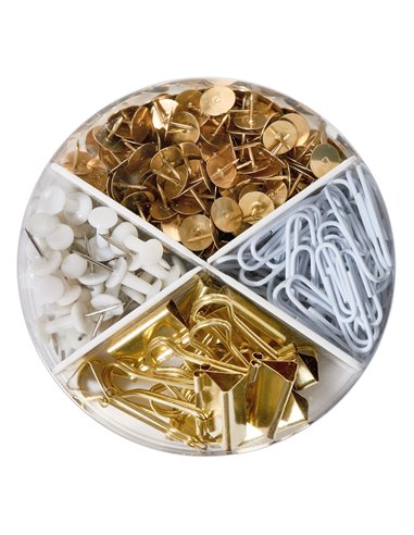 50021833,Set mix accesorii pentru birou 4 in 1 Pure Glam