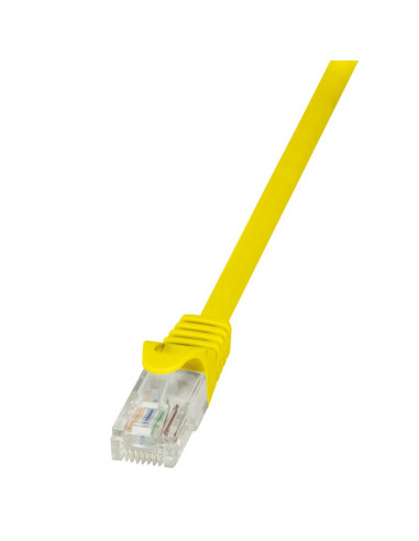RY-CP1027U,PATCH CORD UTP LOGILINK Cat5e, cupru-aluminiu, 0.5 m, galben, AWG26, "CP1027U"