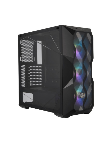 MCB-D500D-KGNN-S01,CARCASA Cooler Master, Middle Tower, E-ATX, "MasterBox TD500", fara sursa, sticla securizata, 3 x fan, USB 3.
