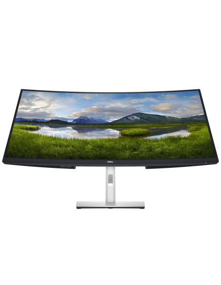 210-BDDU,Monitor DELL P3421W, 86,7 cm (34.1"), 3440 x 1440 Pixel, Quad HD, LCD, 8 ms, Negru, Argint
