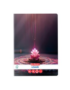 9490350,Caiet A4 Herlitz, 60 file, velin, motiv Zen, 1 buc. 2