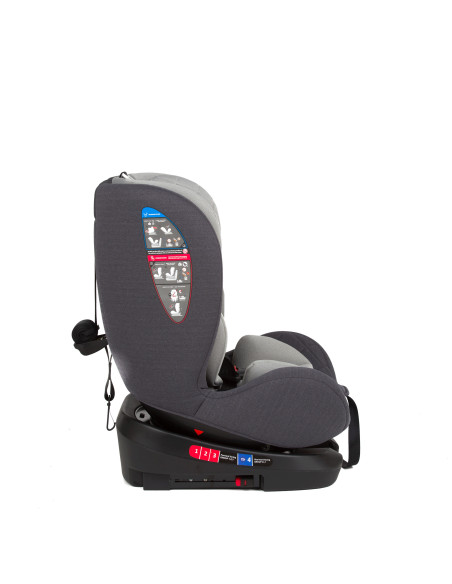 JU1200-TT-03,Scaun Auto Juju Total rotativ 360, Gri