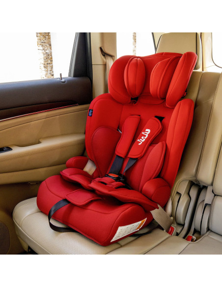 JU1200-EF-05,Scaun Auto Juju Safe Rider, Rosu-Bordo