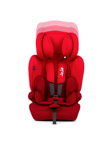 JU1200-EF-05,Scaun Auto Juju Safe Rider, Rosu-Bordo