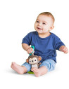 BB-9179M,Bright Starts - Jucarie plus Maimutica pentru carucior Tug Tunes