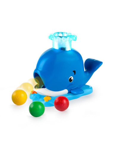 BB-10934,Bright Starts - Jucarie balena cu bile multicolore