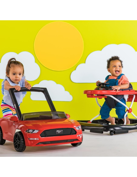 BB-11632,Bright Starts - Premergator si antepremergator 4 in 1 - Ford Mustang