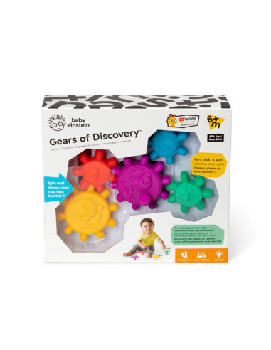 BB-12488,Baby Einsten - Set jucarii senzoriale Ventuzele vesele