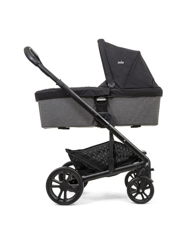 BB-S1201ICSHA000DIA,Joie - Carucior pentru copii multifunctional 3 in 1 Chrome Shale /i-Snug Lagoon (Carucior Chrome Shale+ Land