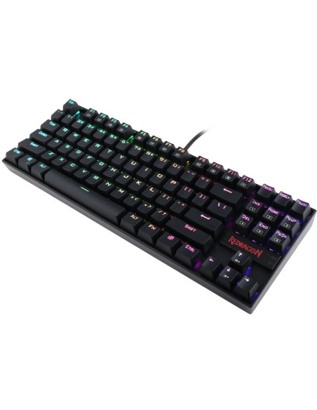 K552RGB-BK,Tastatura mecanica Redragon Kumara RGB neagra