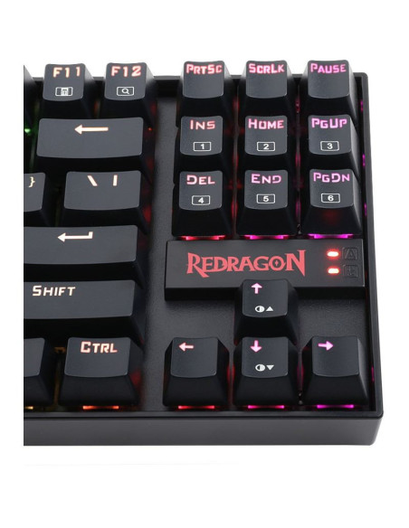 K552RGB-BK,Tastatura mecanica Redragon Kumara RGB neagra