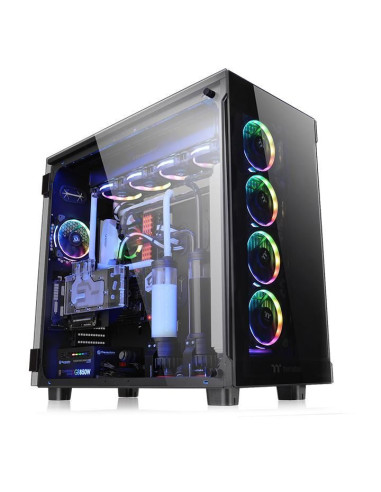 CA-1I9-00F1WN-00,Carcasa Thermaltake View 91 Tempered Glass RGB neagra