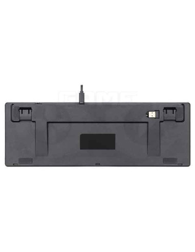 K590-BK_RD,Tastatura gaming mecanica wireless Redragon Mahoraga neagra iluminare rosie switch-uri rosii
