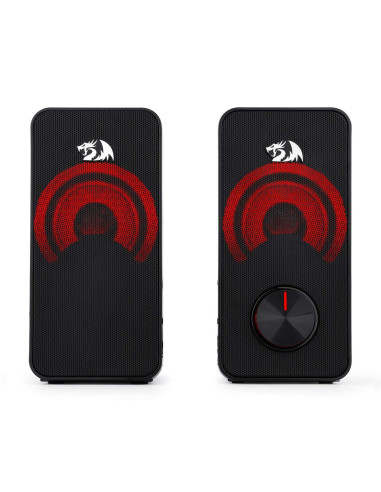 GS500-BK_RD,Boxe Redragon Stentor negre