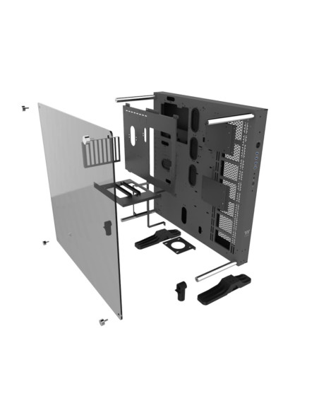 CA-1E7-00M1WN-05,Carcasa Thermaltake Core P5 TG V2 Black Edition