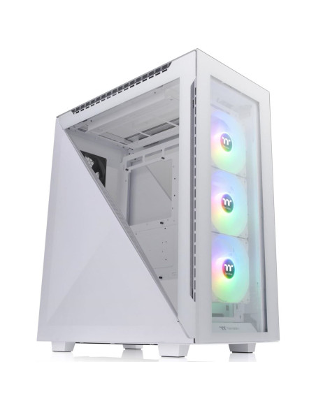 CA-1T4-00M6WN-01,Carcasa Thermaltake Divider 500 Tempered Glass aRGB alba