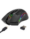 M808-KS,Mouse gaming wireless si cu fir Redragon Storm Pro negru iluminare RGB