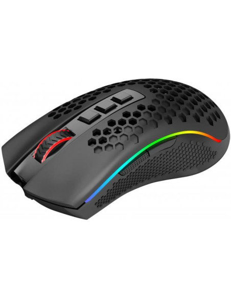 M808-KS,Mouse gaming wireless si cu fir Redragon Storm Pro negru iluminare RGB