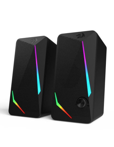 GS510,Boxe Redragon Waltz negre iluminare RGB