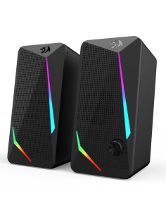 GS510,Boxe Redragon Waltz negre iluminare RGB 2