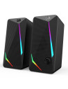 GS510,Boxe Redragon Waltz negre iluminare RGB