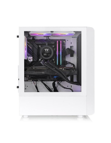 CA-1X2-00M6WN-00,Carcasa Thermaltake S200 Tempered Glass aRGB Snow alba