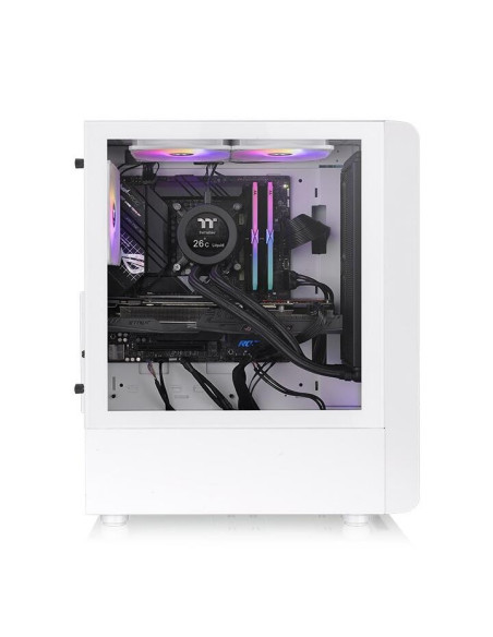 CA-1X2-00M6WN-00,Carcasa Thermaltake S200 Tempered Glass aRGB Snow alba