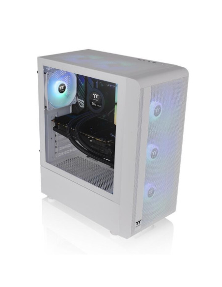 CA-1X2-00M6WN-00,Carcasa Thermaltake S200 Tempered Glass aRGB Snow alba