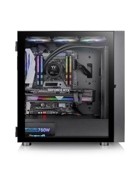 CA-1T9-00M1WN-01,Carcasa Thermaltake H570 Tempered Glass aRGB neagra