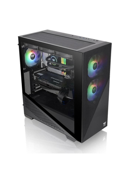 CA-1S4-00M1WN-00,Carcasa Thermaltake Divider 370 Tempered Glass aRGB neagra