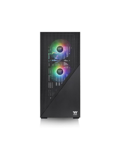 CA-1S4-00M1WN-00,Carcasa Thermaltake Divider 370 Tempered Glass aRGB neagra